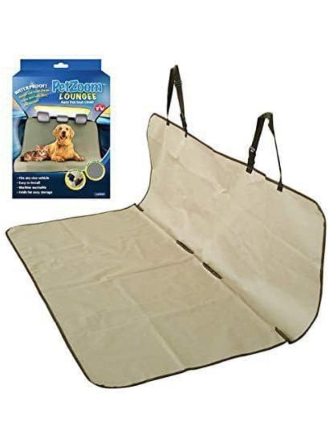 Pet Car Seat Cover – Full Protection from Hair, Stains, and Scratches